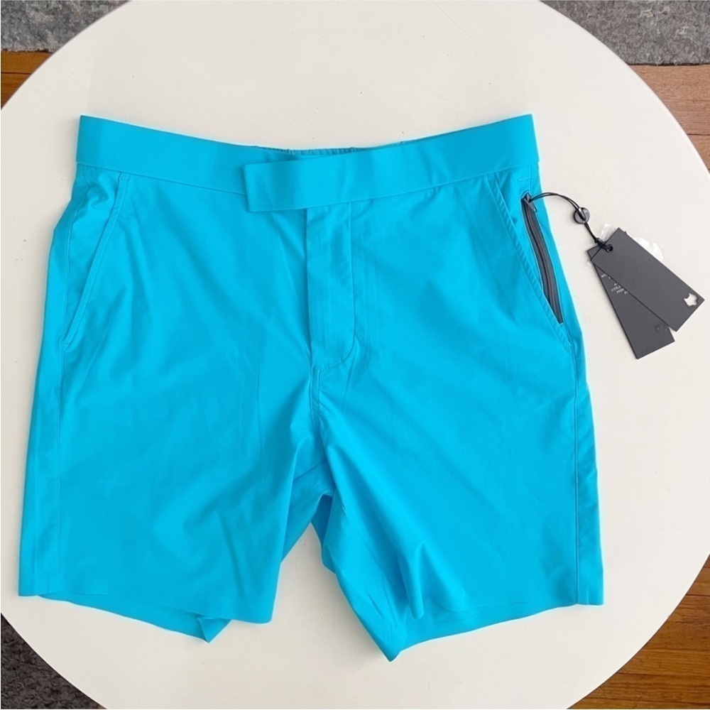 Greyson Clothiers Men’s 8” Superior Swim Hybrid Short Blue Size 34 New Unlined